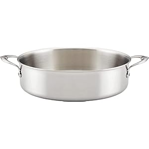 Thomas Keller Insignia by Hestan – Stainless Steel 6 Quart Rondeau, Induction Cooktop Compatible