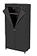 WENKO Kleiderschrank Deep Black mit Ablage