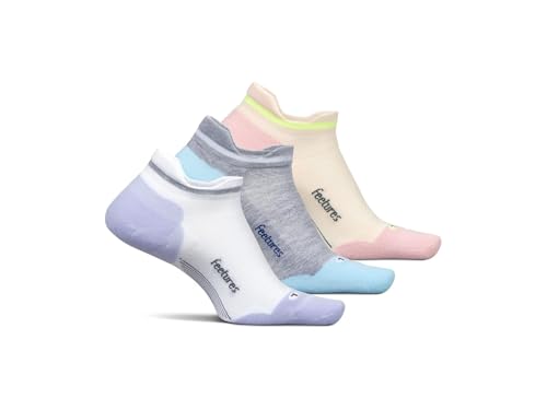 Image of Feetures Elite Light Cushion Mini Crew Sock - Sport Sock with Targeted Compression