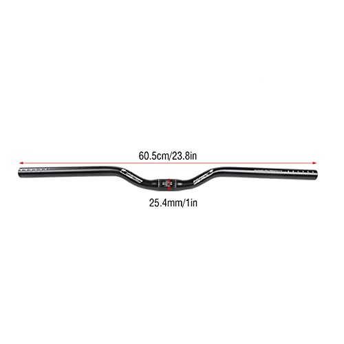 Aluminum Alloy 600Mm Road Bike Handlebar Mountain Bike Handlebar Mtb Riser Bars 25.4Mm Bicycle Accessory Part #TOP3