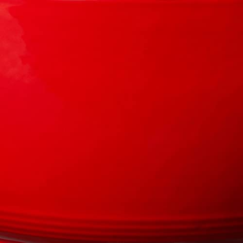 Image of Lodge Essential Enamel Cast Iron Dutch Oven, 4.5 Quart, Solid Red