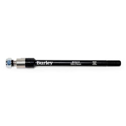 Burley Thru Axle,Black/Silver,12 x 1.0 (158-174mm)