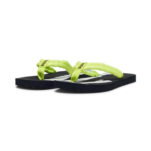 PUMA Unisex Kinder Epic V2 Jr Flip-Flop, Lime Pow Black White...