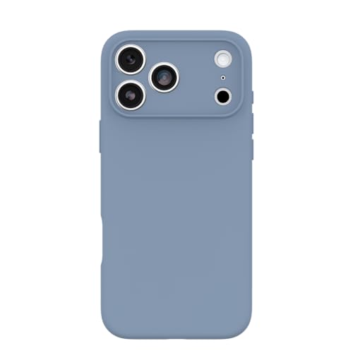 Image of OtterBox iPhone 17 Pro Max Figura Series Case - Polus Blue - Aesthetic, Silicone Phone Cases, Protective Minimalist Design, MagSafe iPhone Case with Camera Protection