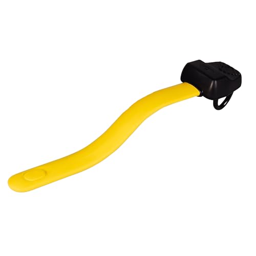 Stoplock 'Pro' Car Steering Wheel Lock W/Keys HG 149-00 - Anti-Theft Security Device - Vehicle Crime Prevention, Black and Yellow (Pack of 1)