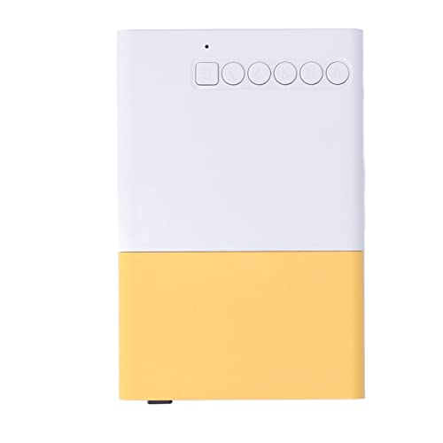 Vidéoprojecteur, Mini projecteur LED HD 1080P, Mini projecteur Portable, Vidéoprojecteur multimédia Home cinéma avec Haut-Parleur, Pico projecteur extérieur de Poche pour