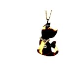 【創業１５０年べっ甲の菊池】本べっ甲ペンダント（猫ちゃん）No３５０ 【全商品セール中】