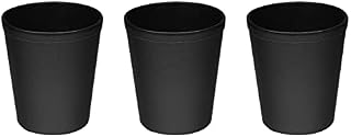 Osco 29cm Faux Leather Waste Bin - Brown