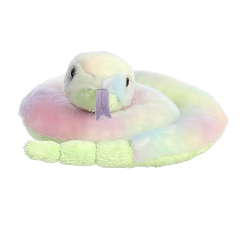 Aurora® Adorable Mini Flopsie™ Lula Snake™ Stuffed Animal - Playful Ease - Timeless Companions - Multicolor 8 Inches #TOP1
