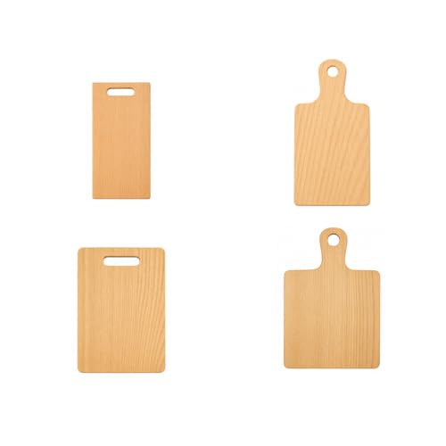 [ふるさと納税][思いやり型返礼品] カッティングボード 選べる サイズ まな板 アウトドア キャンプ ソロキャンプ 木製 木工品 ナチュラル 北海道 当麻町 かたるべの森 (持ち手あり)