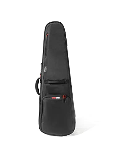 Image of Gator Cases ICON Series Premium Weather Resistant Gig Bag for Electric Guitars with TSA Luggage Lock-Friendly Zipper Pulls, Black (G-ICONELECTRIC)