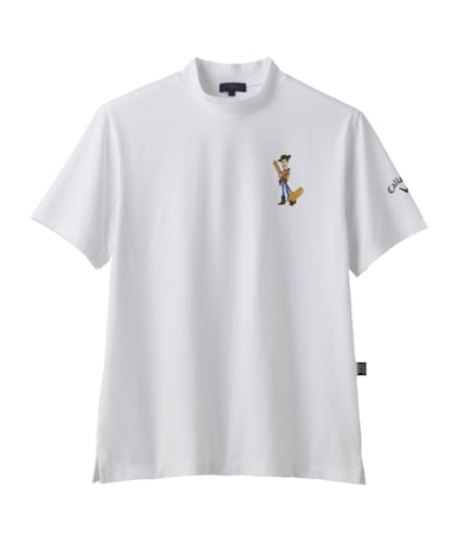 キャロウェイ（CALLAWAY） ゴルフウェア Callaway/Toy Story COLLECTION モックシャツ C25134132-1030 （ホワイト/ＬＬ/Men's）