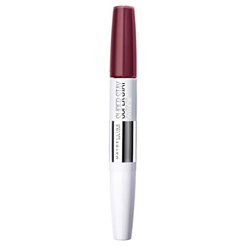 Maybelline New York Make-Up Lippenstift Superstay 24h Color liquid Lipstick Wildberry/Dunkles Lila Cover