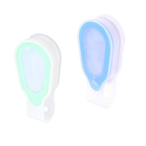 SUPVOX 6pcs Led Clip Light for Outdoor Running Portable Backpack Light Modes Flexible Design for Hiking Walking and Jogging and Easy to Install