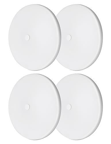 GZV 4 Pack LED Ceiling Lights 10/30V (3000K) LED Touch Switch Dimmable Indoor Puck Lights for RV Boat Camper Travel Trailer Truck Sailboat (White Light)