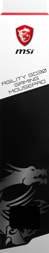msi Ultra-Smooth Low-Friction Textile Surface Natural Rubber Base Extra Soft Comfortable Touch Anti-Slip Gaming Mouse Pad (Agility GD30) - image 5