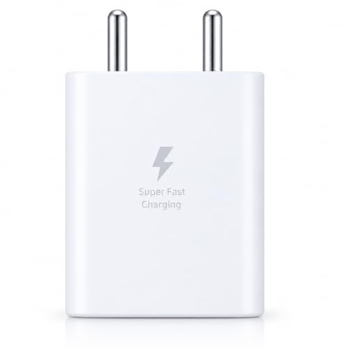 Image of 25W PD 3.0 Fast Charger Adapter | USB Type-C Power Adapter Compatible with Samsung Galaxy A15, M35, A35, A55, M05, M15, F15, M55, M34, M14, F34, F14, F54, A14, S24, S23 |Original Charging Speed|