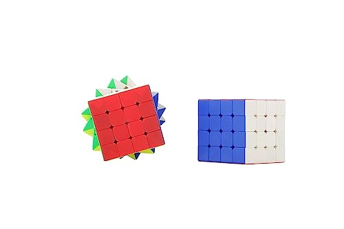 Storio Toys Warrior Puzzles Cubes 4X4 High Speed Sticker Less Magic Cube Game, Kid, Multicolor