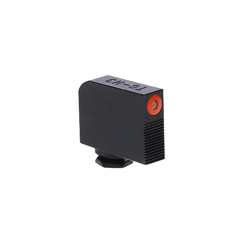 Image of TRUGLO Tritium Pro Night Sights, Compatible with Glock Handgun Models | Compact Durable Glow-in-The-Dark Front & Rear Gun Sight Set with Focus Lock Front Ring