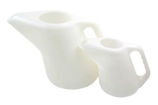 US PRO 2 Piece Fuel Oil Measuring Jug Set 1.5 & 5 Litre 3246