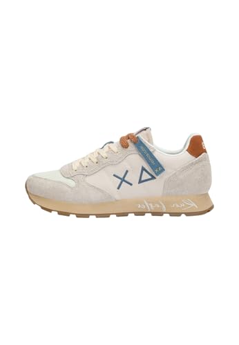 Baskets basse cuir SUN68 Hommes Z36104 | Sneakers élégantes en cuir premium