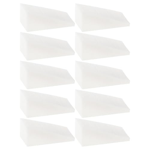 UKCOCO de Estampadores de Manicura Ligero Salón de Uñas de Esponja Triangular 30 Piezas de Color para Diseño de Uñas y Uso en Casa
