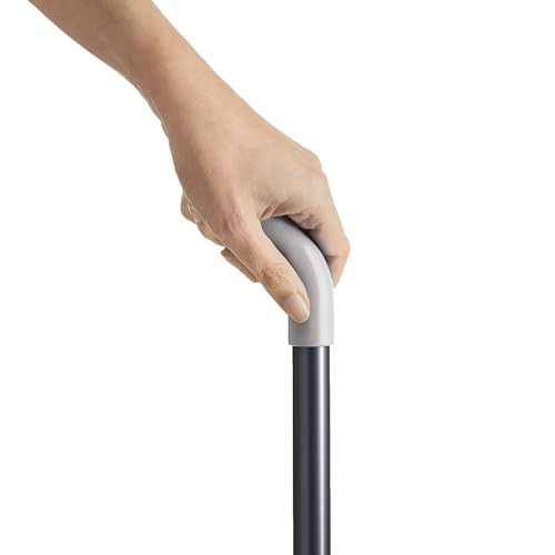 Miniatura 4 de Mery Recogedor Con Palo Pestaña Trasera Sistema Antivuelco Mango Ergonómico Superresistente Polipropileno Gris Medidas: 90x26x27 Cm