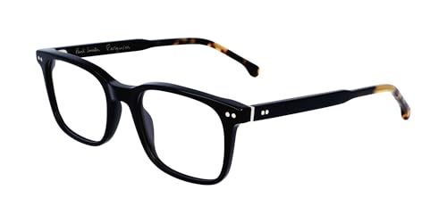 Paul Smith Unisex PSOP08452 Ferguson Sunglasses, 001 Black/Havana, 52