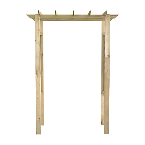 vidaXL Rozenboog Pergola Tuin Tuinboog Boog Pergola Rozen Geïmpregneerd Hout - Image 4