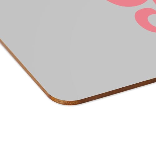 Sets de table souples en liège gris napperons enfant anniversaire 4x - 4