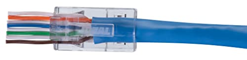 Ideal Electrical 85-375 Conector RJ-45 CAT6 Feed-Thru 25 uds miniatura 3