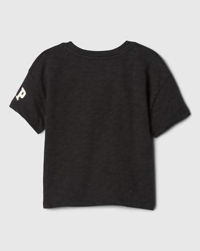 Image of Gap Kids Girl Relaxed Fit Graphic Print Shortsleeves Round Neck T-Shirt