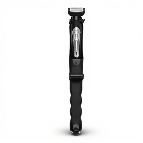 Tondeuse pour le dos pour homme avec rasoir électrique corps amovible