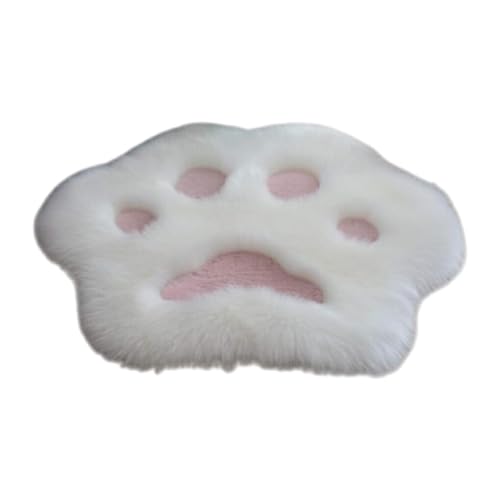 Tapis patte de chat rose pour réchauffer un sol de chambre froid - 2