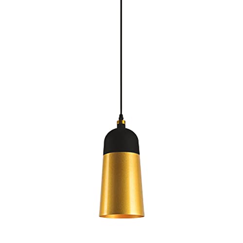 Lustre plafonnier LED moderne en aluminium brossé au design épuré