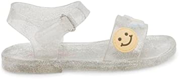 Carter's Girls Iris6 Sandal, Silver, 7 Toddler | Image 2