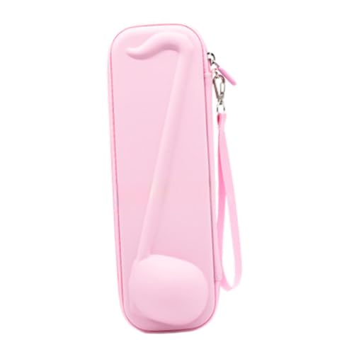 JISADER Estuche para Instrumentos Musicales Japoneses Otamatone, Soporte para Sintetizador, Rosa