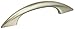 Classic & Modern 4" Center Arch Pull Finish: Satin Nickel Plated