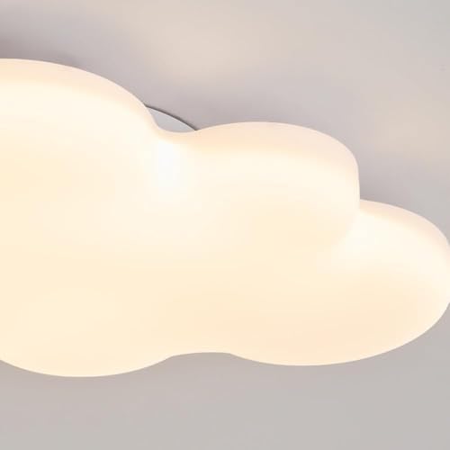 Lámpara de techo LED creativa 48W color nogal para salón 6