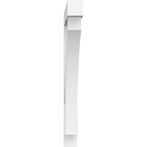 Ekena Millwork BKTP03X36X36THR05 Standard Thorton Architectural Grade with Block Ends PVC Brackets, 3"W x 36"D x 36"H by Ekena Millwork - Used condition - Image 2