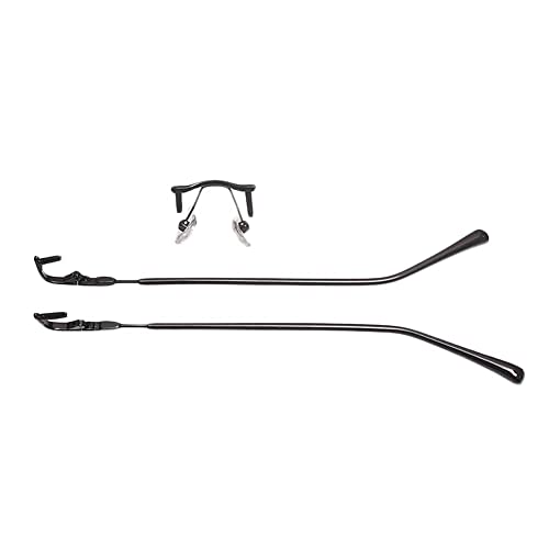 Piezas de reparación de gafas sin montura repuestos ópticos de 1 orificio 1