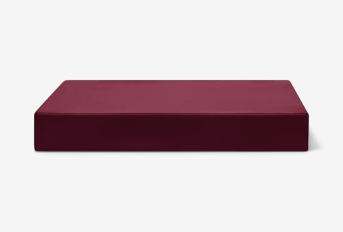 Image of Barker Beds Large Orthopedic Dog Bed - 7 inch Memory Foam Mattress - 50-70 lbs - Joint Pain & Arthritis Support - Vet Recommended, Washable Cover - Made in USA - 48 inchx30 inchx7 inch - Burgundy
