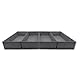 CASACOSA Exact (passend für Ikea Pax 100 cm), Pax Schubladen Organizer, formstabil, Kleiderschrank Organizer, Ordnungssystem Kleiderschrank, 4er-Set