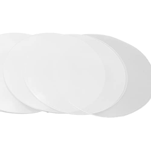 Filme de botão de crachá, 200 folhas de design transparente filme protetor de crachá seguro confiáve