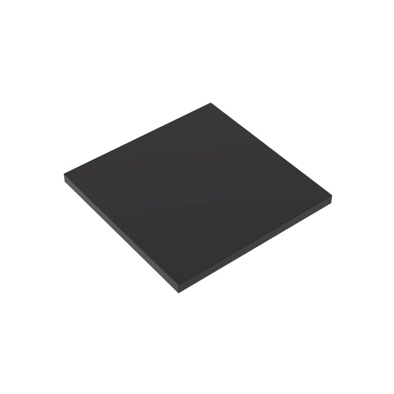 10202 Foundation Plate Tile 6x6 with Bottom Tubes 10 Pieces GDS-1116 Compatible with Lego Building Blocks Color:Black