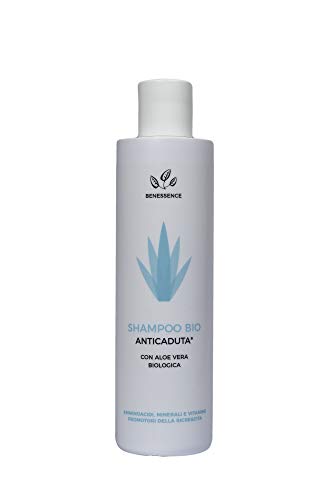 Benessence - Shampoo Anticaduta Bio con Aloe Vera - 250 ml