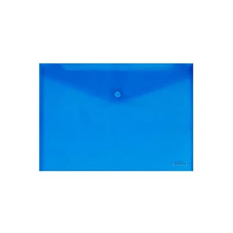 Noki Snap Clear File A4 Blue Cover