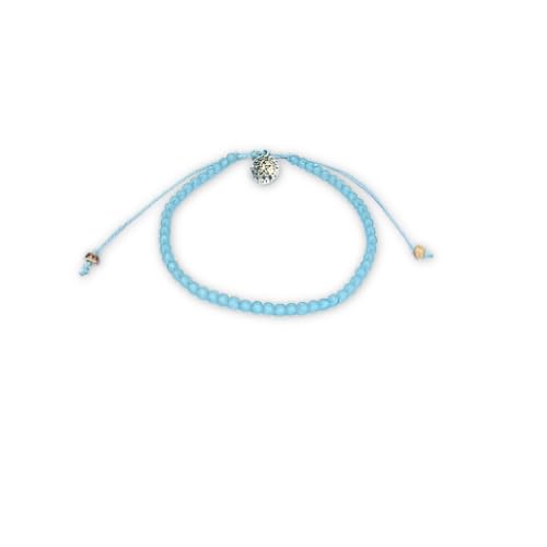 Beaded Anklets for Women - Boho Beach Anklet for Women – Sea Glass Style Frosted Beads – Adjustable Handmade Summer Anklet – Coastal Bohemian Jewelry (aqua) Beaded Anklets for Women - Boho Beach Anklet for Women – Sea Glass Style Frosted Beads – Adjustable Handmade Summer Anklet – Coastal Bohemian Jewelry (aqua)