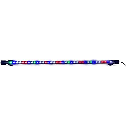 Aussie Aquariums Submersible Color Changing LED T4 Light Fixture for Salt/Freshwater Fish Tanks (33") Cover