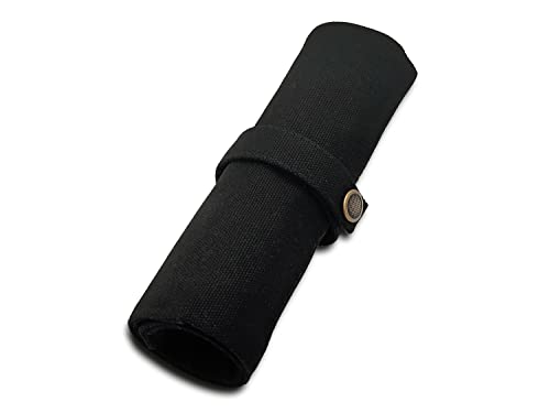 Funny live- Caneta de cor pura, estojo para lápis, porta-rolos, estilo retrô simples, bolsa para caneta, organizador para lápis de cor, caneta colorida, pincel, bolsa de armazenamento
